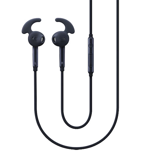 Casti Audio Cu Fir In Ear, Microfon, Telecomanda Control Pe Fir, Mufa Jack 3,5 mm, Negru Albastru