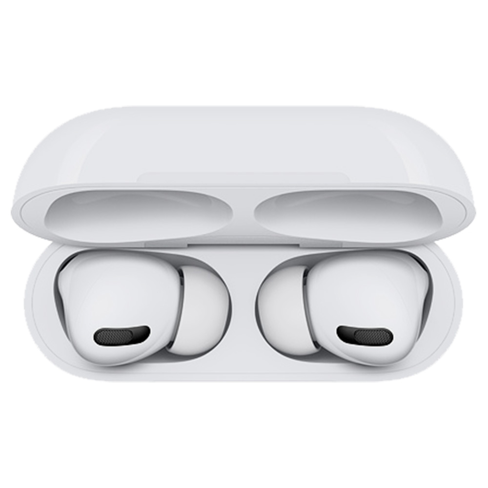Casti Airpods Pro cu True Wireless Charging Case, Compatibil Cu Toate Modelele Apple, Alb