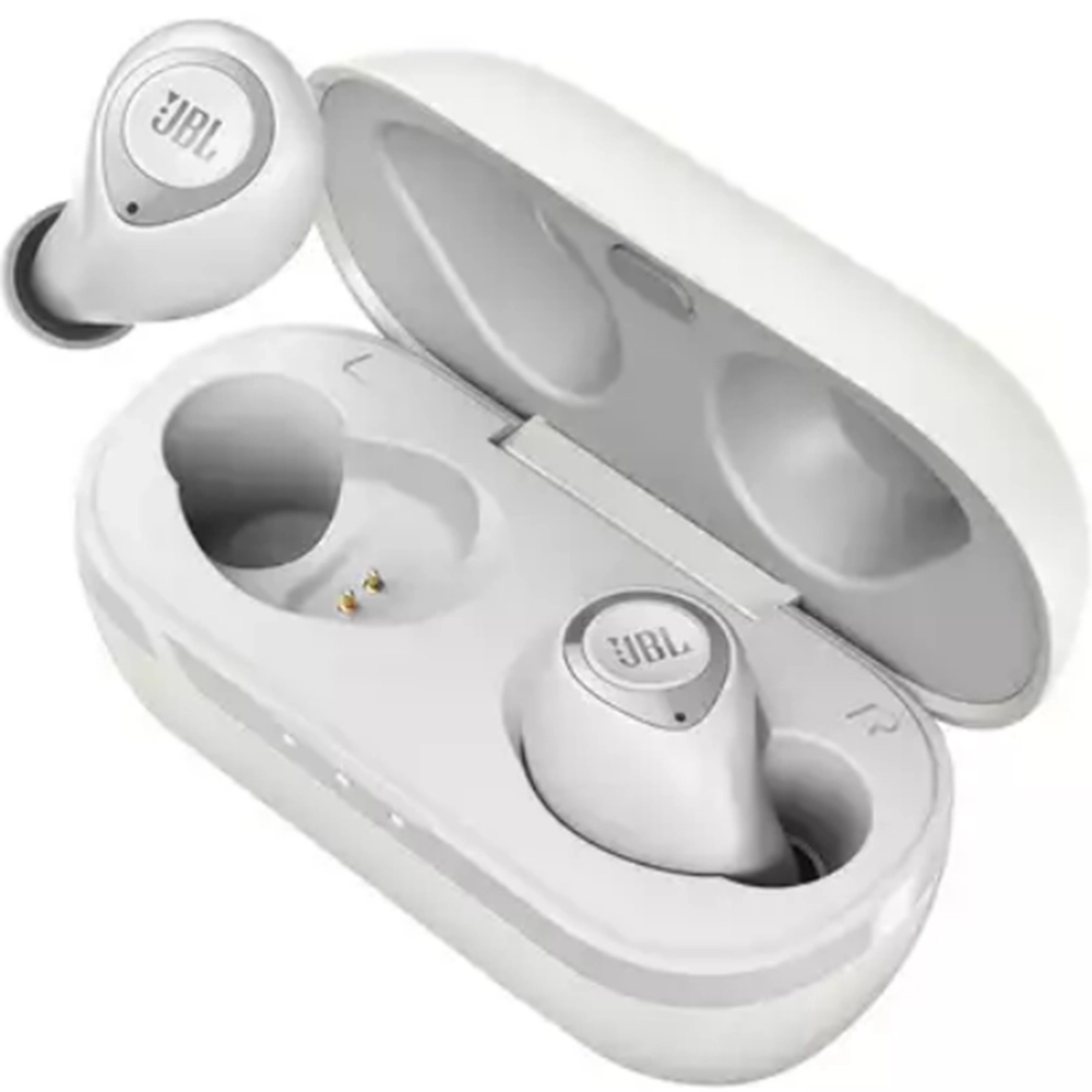 Casti Wireless Bluetooth In Ear C100 TWS True Wireless, Control Tactil, Microfon, Alb