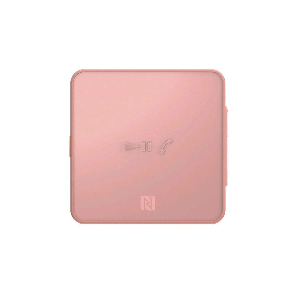 Dispozitiv Stereo Receiver Bluetooth NFC Clip Style Roz