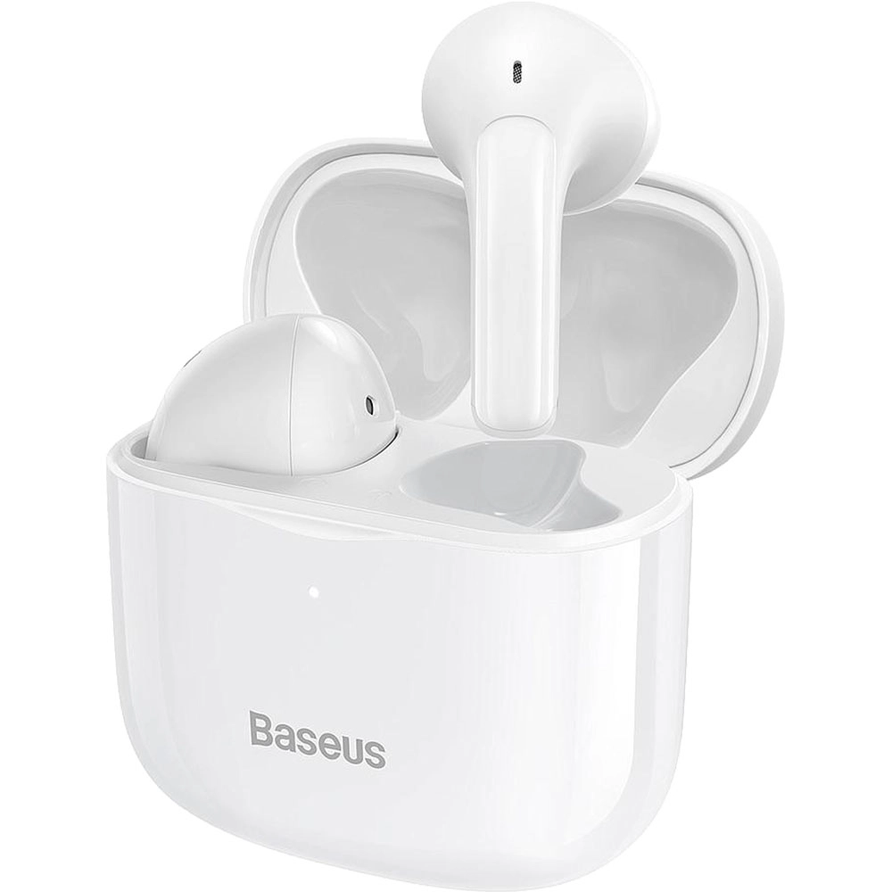 Casti wireless Bowie E3 5.2 TWS Earbuds waterproof IP64 Alb