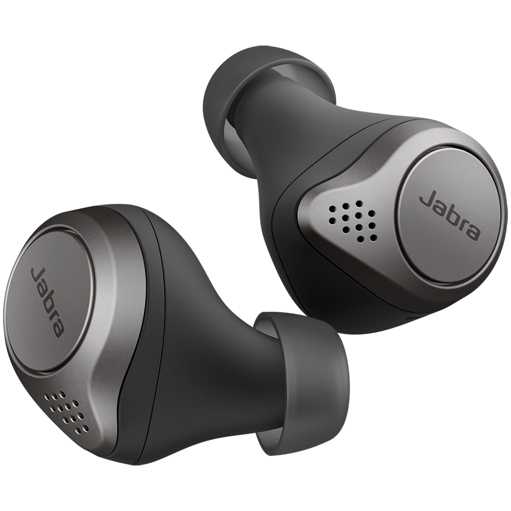 Casti Wireless Bluetooth Elite 75T In Ear, Microfon, Passive noise-cancellation, Multi-connect, IP55, Titanium Black Negru