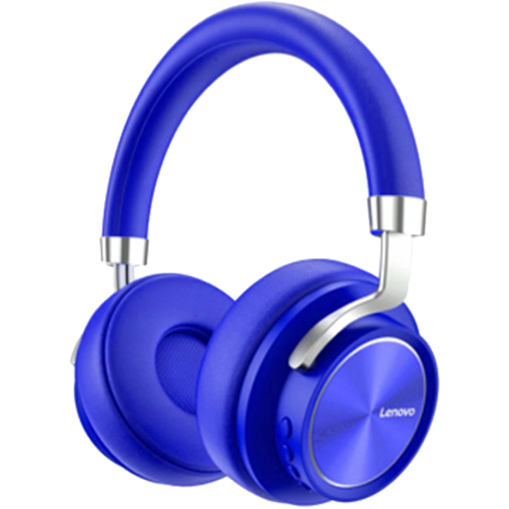Casti Wireless HD800 Premium Over Ear, Microfon, HD, Buton Control Volum, Albastru