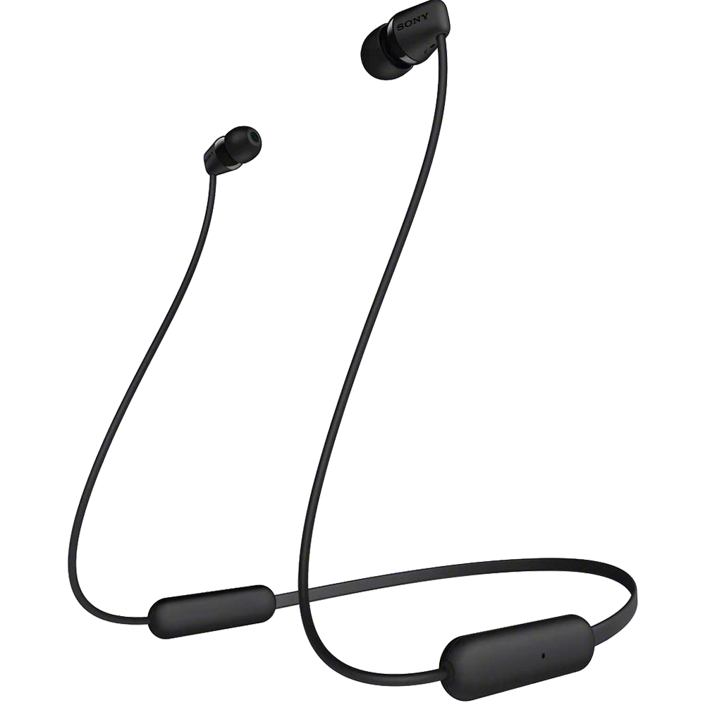 Casti Wireless Bluetooth WI-C200 In Ear, Microfon, Buton Control, Negru