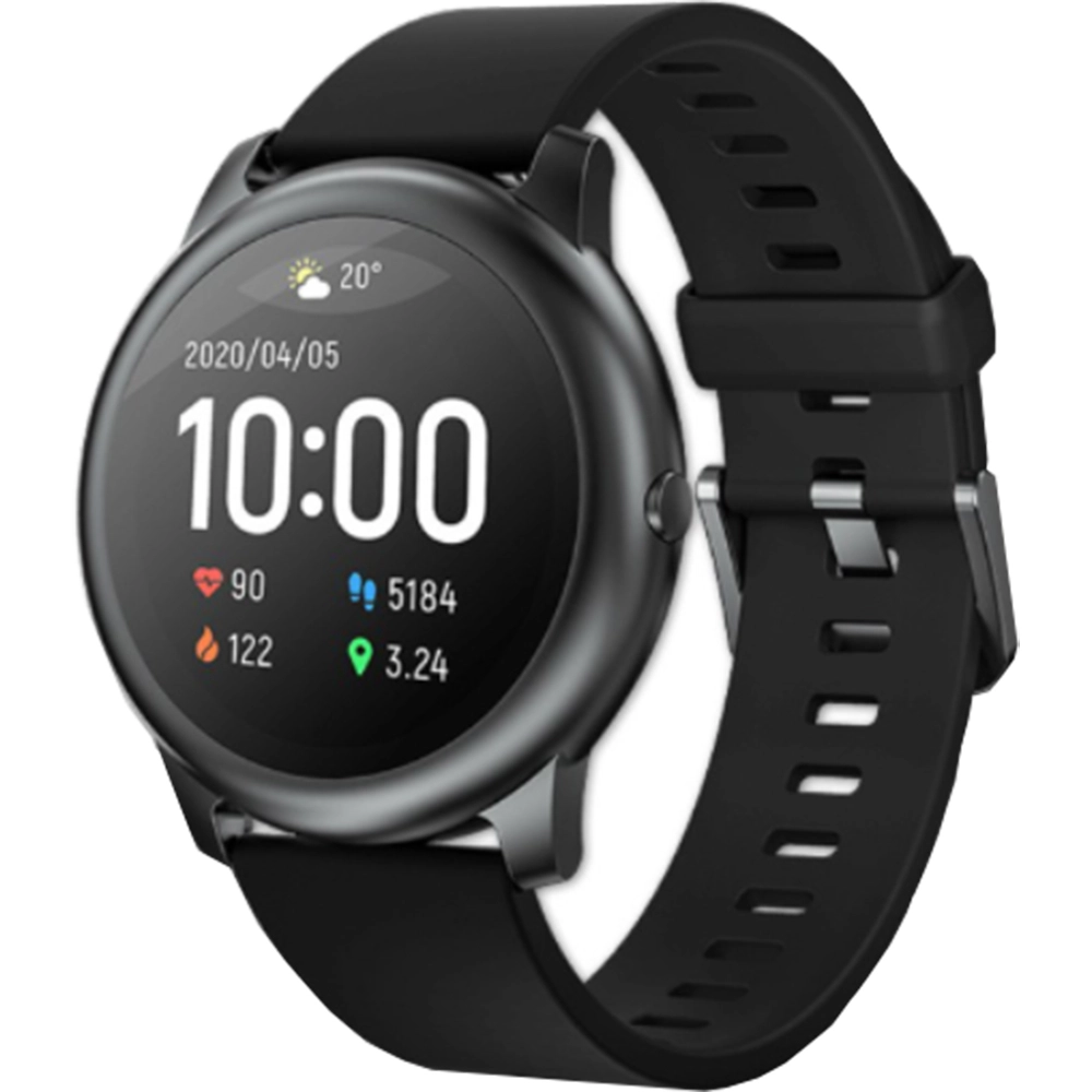 Smartwatch LS05 Ceas Inteligent, Waterproof IP68, Stand-by Baterie15 zile, functioneaza cu Android si IOS, Bluetooth 5.0,  culoare neagra