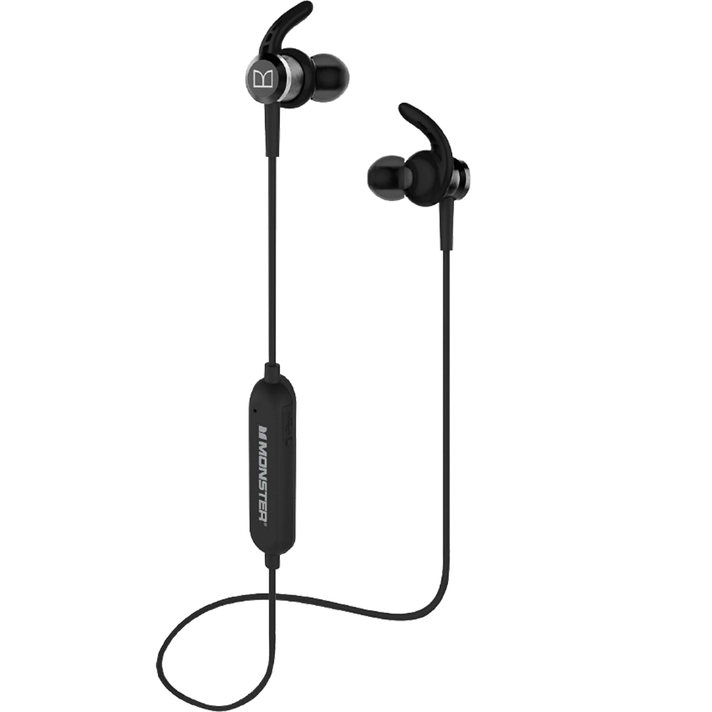 Casti Wireless Bluetooth N-Tune-300 In Ear, Microfon, Asistent Vocal, Buton Control, IPX4, Negru