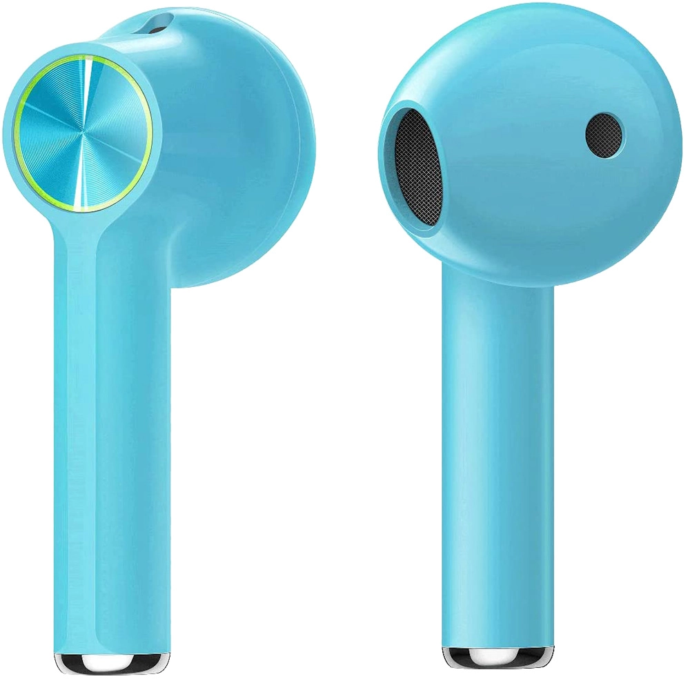 Casti Wireless Bluetooth Buds, In Ear, Control Tactil, Microfon, Noise Cancelling, Nord Blue Albastru