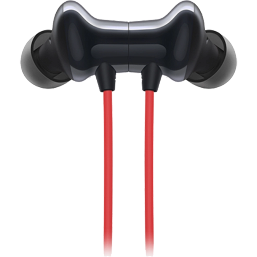 Casti Wireless Bluetooth In Ear OnePlus Bullets Z Bass Edition Base, Neckband, IP55, Microfon, Buton Control, Reverb Red Rosu