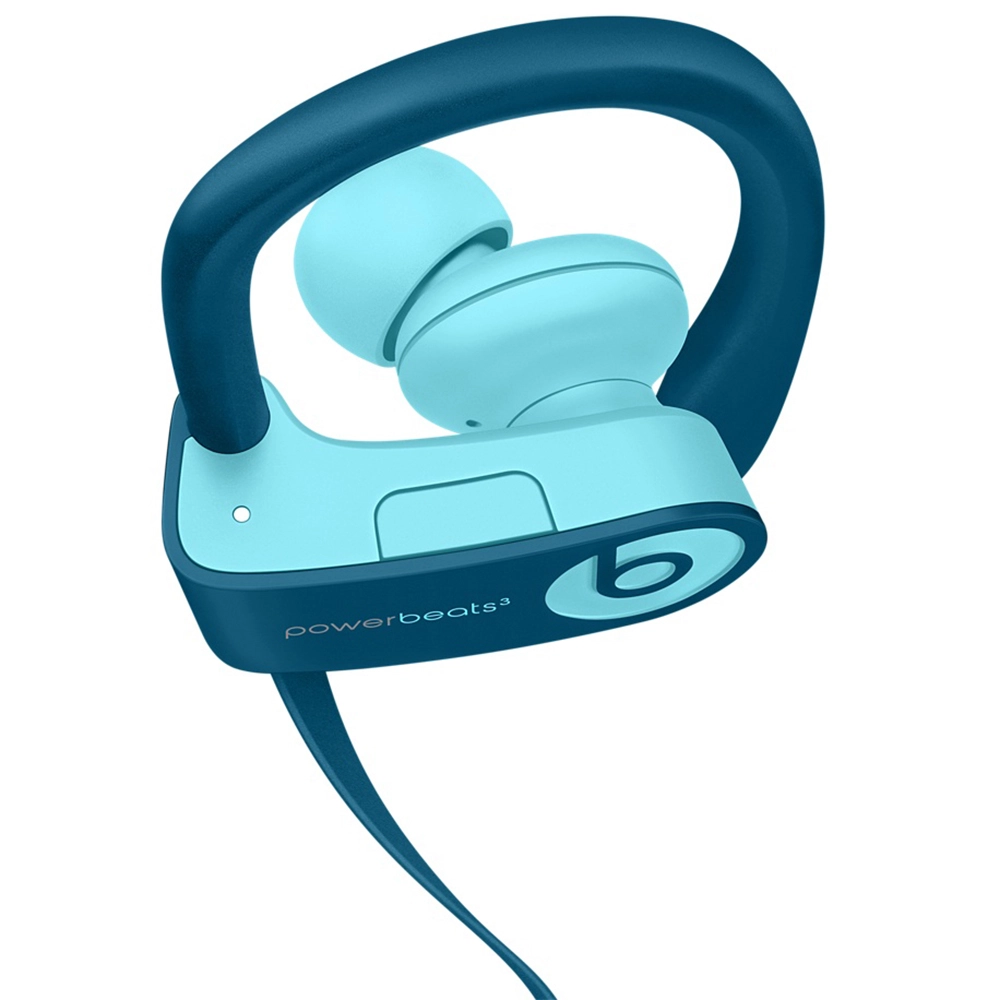 Casti Wireless Bluetooth In Ear Powerbeats 3 Pop, Izolare A Sunetului, Microfon Si Buton Control Volum, Albastru