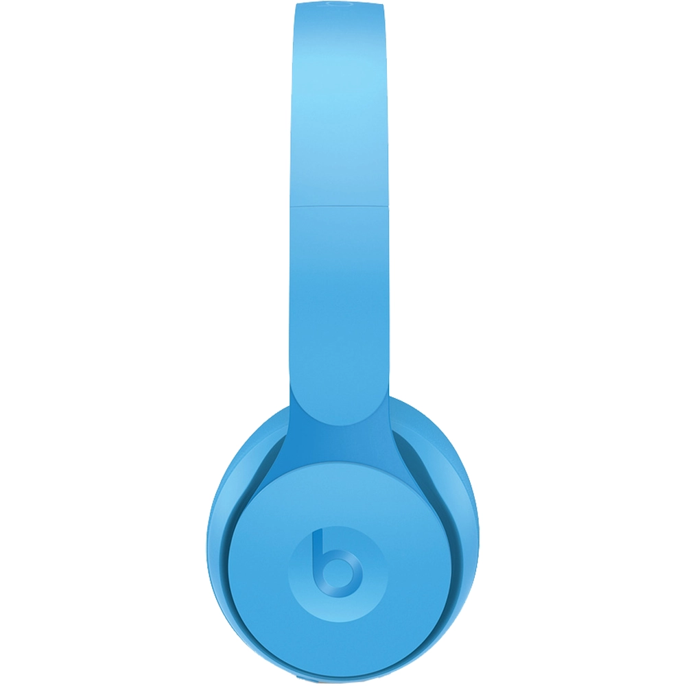 Casti Wireless Bluetooth Over Ear, Solo Pro, ANC, Fast Fuel, Control Tactil, Siri, Light Blue Albastru Deschis