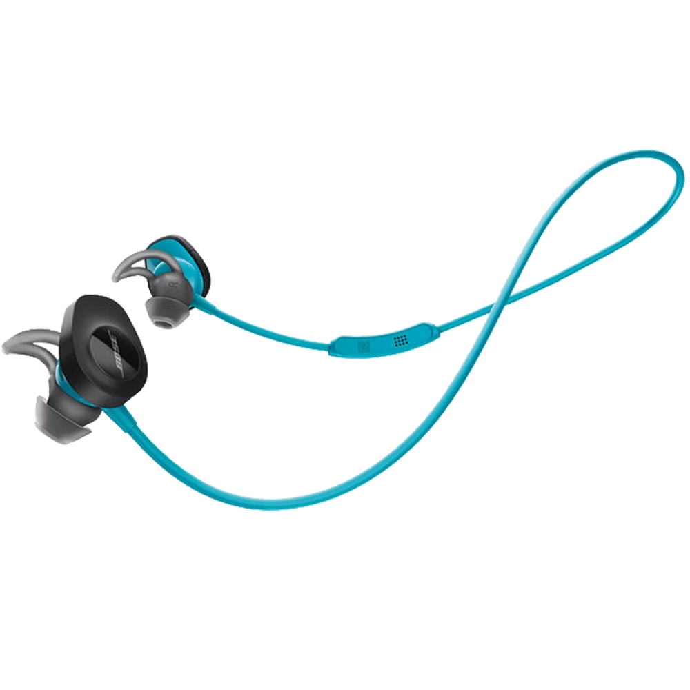 Casti Wireless Bluetooth In Ear Soundsport, Neckband, Microfon, Buton Control, Waterproof, Albastru