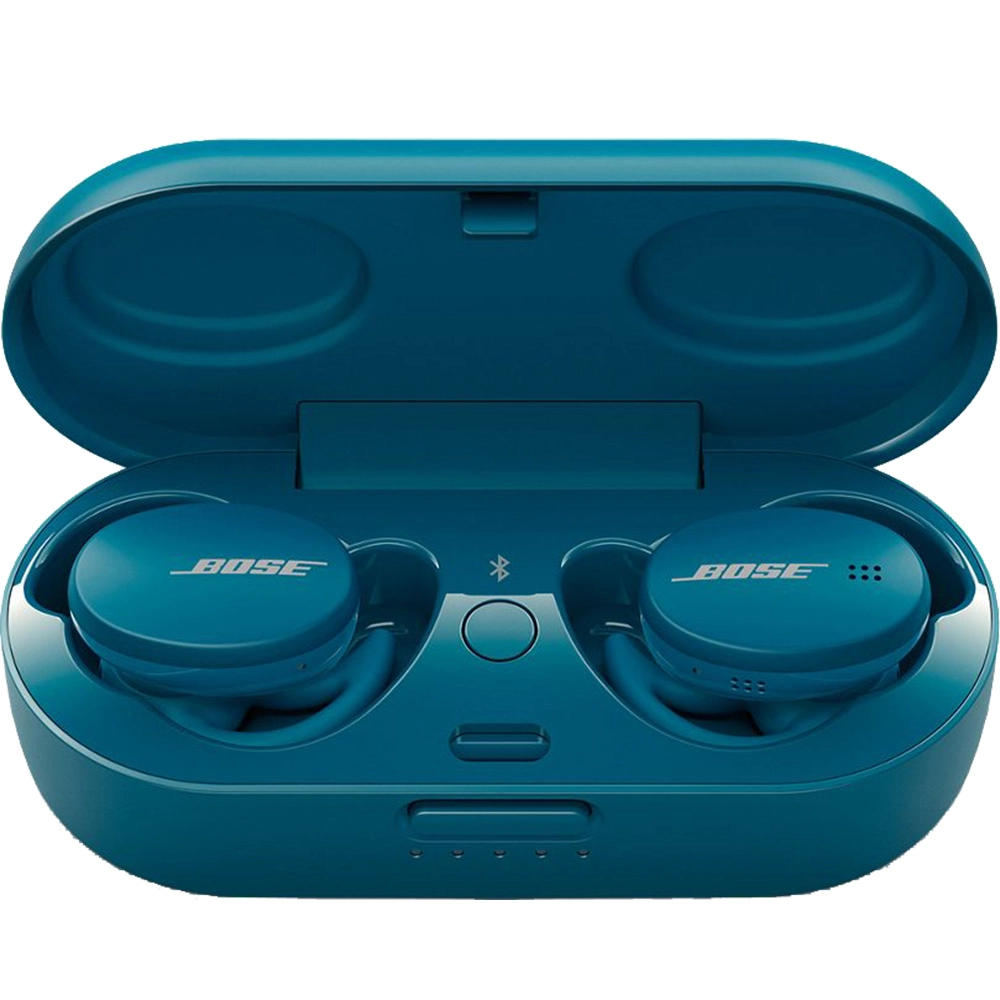 Casti Wireless Bluetooth Sport Earbuds In Ear, Touch Control, Microfon, Albastru