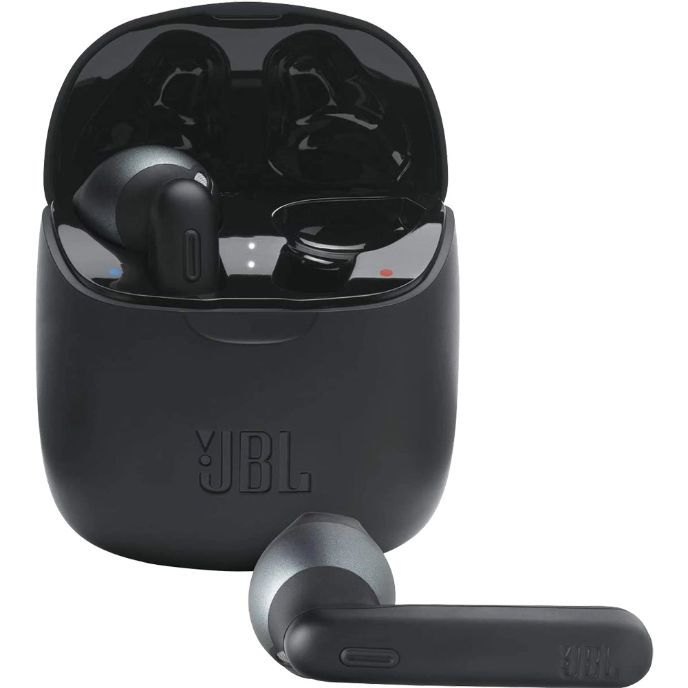 Casti Wireless Bluetooth Tune T225TWS In Ear, Microfon, Asistent Vocal, Negru