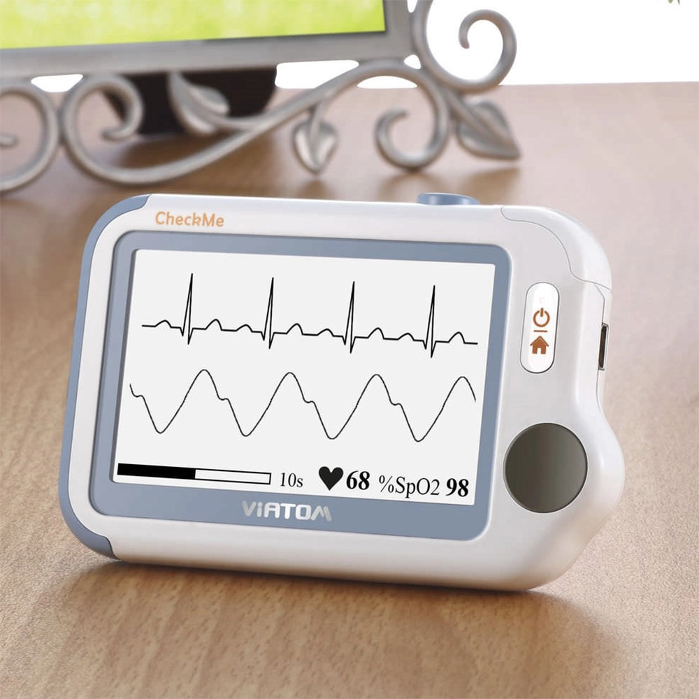 Checkme Pro Dispozitiv Medical Inteligent Cu Cablu EKG Si Adaptor