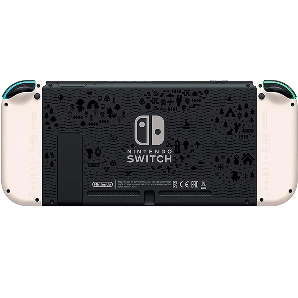 Consola Switch, Ecran Tactil, Rezolutie 1280x720, 32 GB, Animal Crossing New Horizons Special Edition Blue/Green