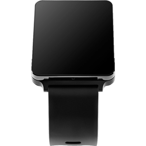 Smartwatch G Watch Silicon Negru