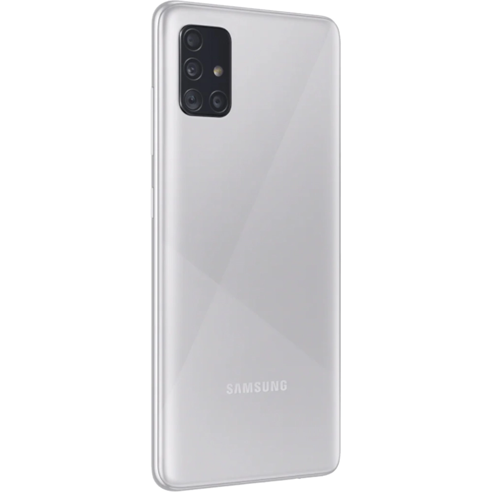 Galaxy A51 Dual (Sim+Sim) 128GB LTE 4G Argintiu Haze Crush Silver 6GB RAM