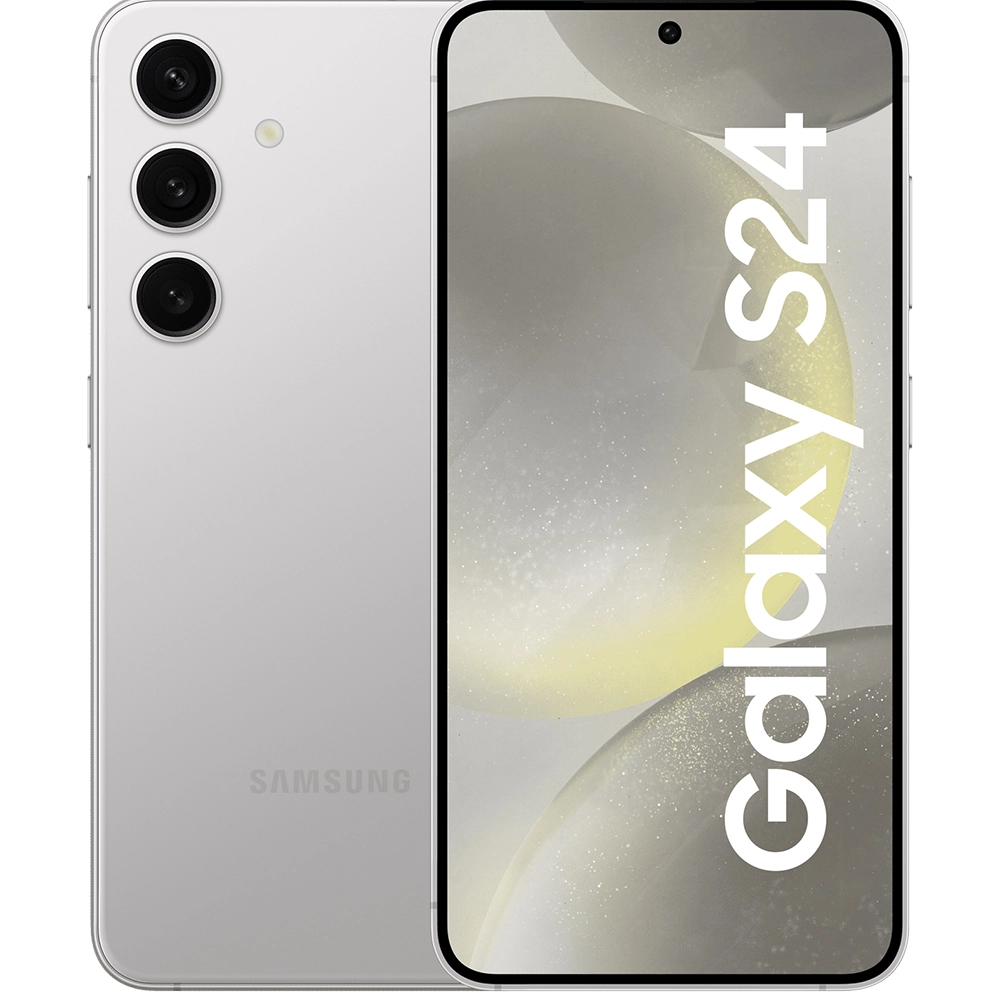 Galaxy S24 Dual (Sim+Sim) 256GB 5G Gri Marble Grey Snapdragon 12GB RAM