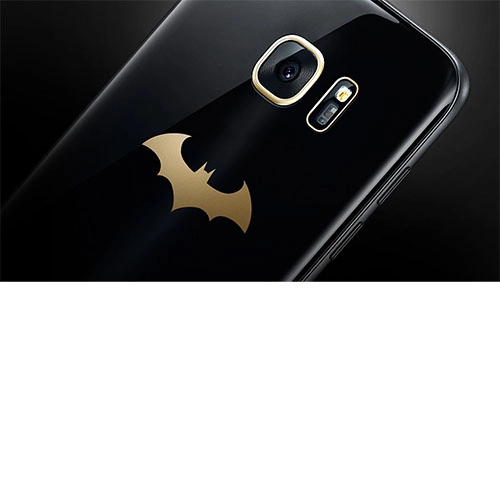 Galaxy S7 Edge Dual Sim 32GB LTE 4G Negru Versiunea Batman + Ochelari VR 3D 4GB RAM
