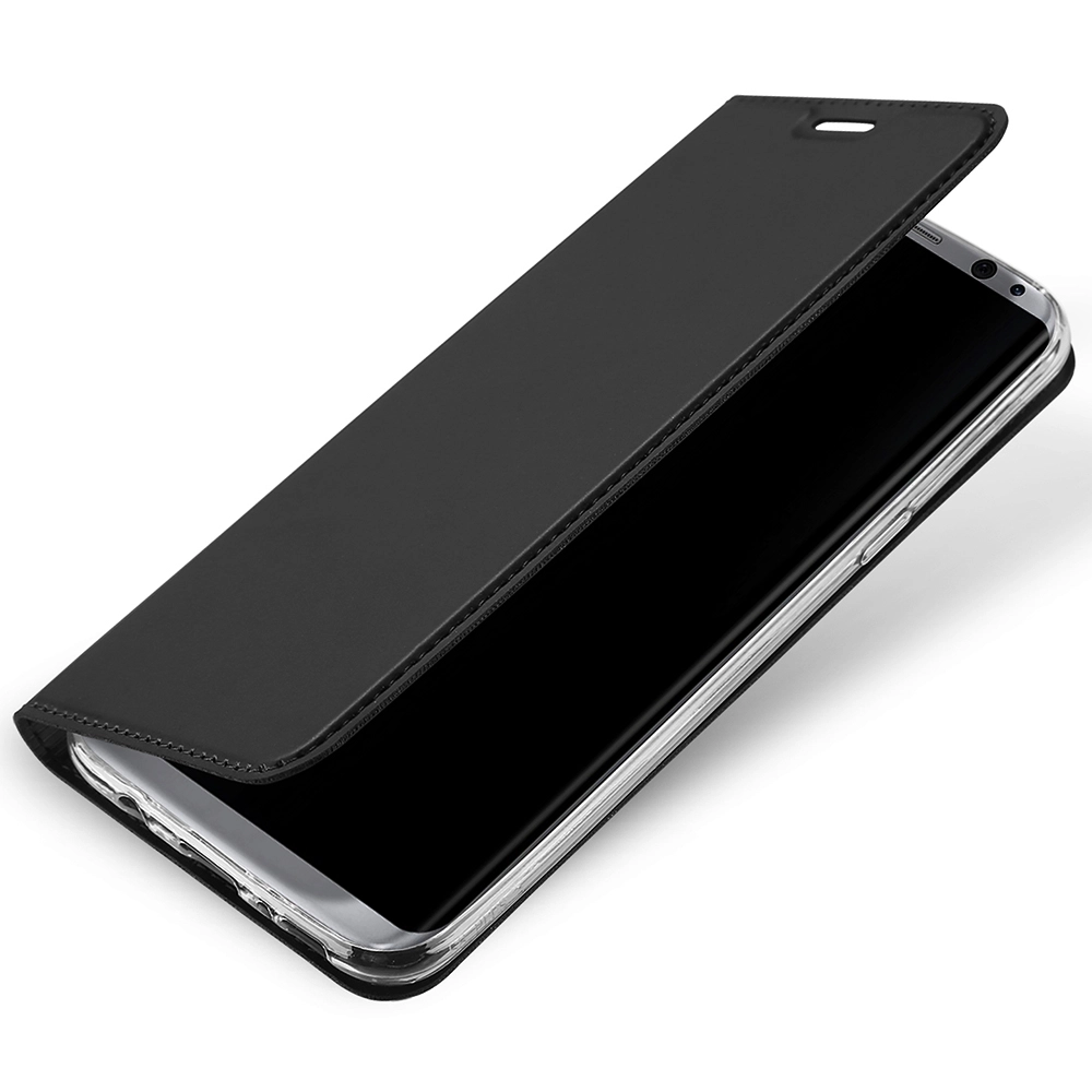 Husa Agenda Card Slot Negru SAMSUNG Galaxy S8