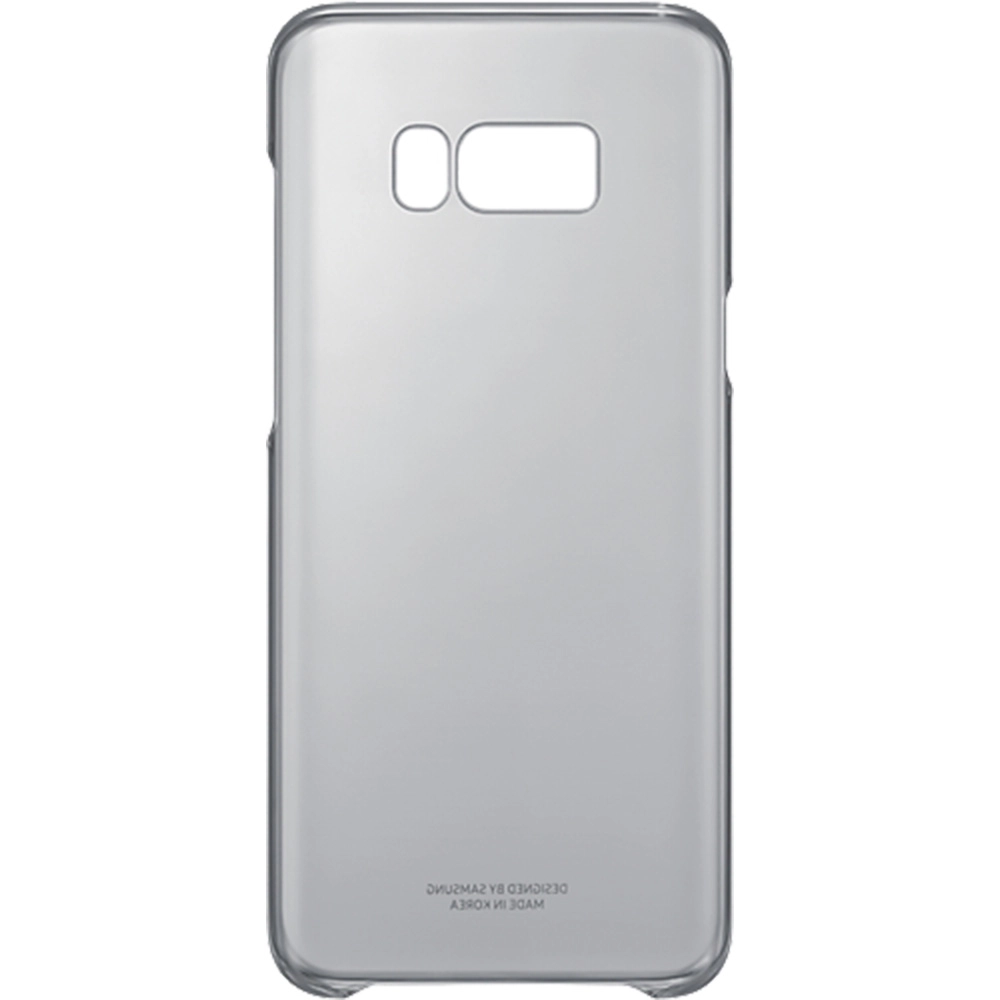 Husa Capac Spate Clear Cover Negru SAMSUNG Galaxy S8 Plus