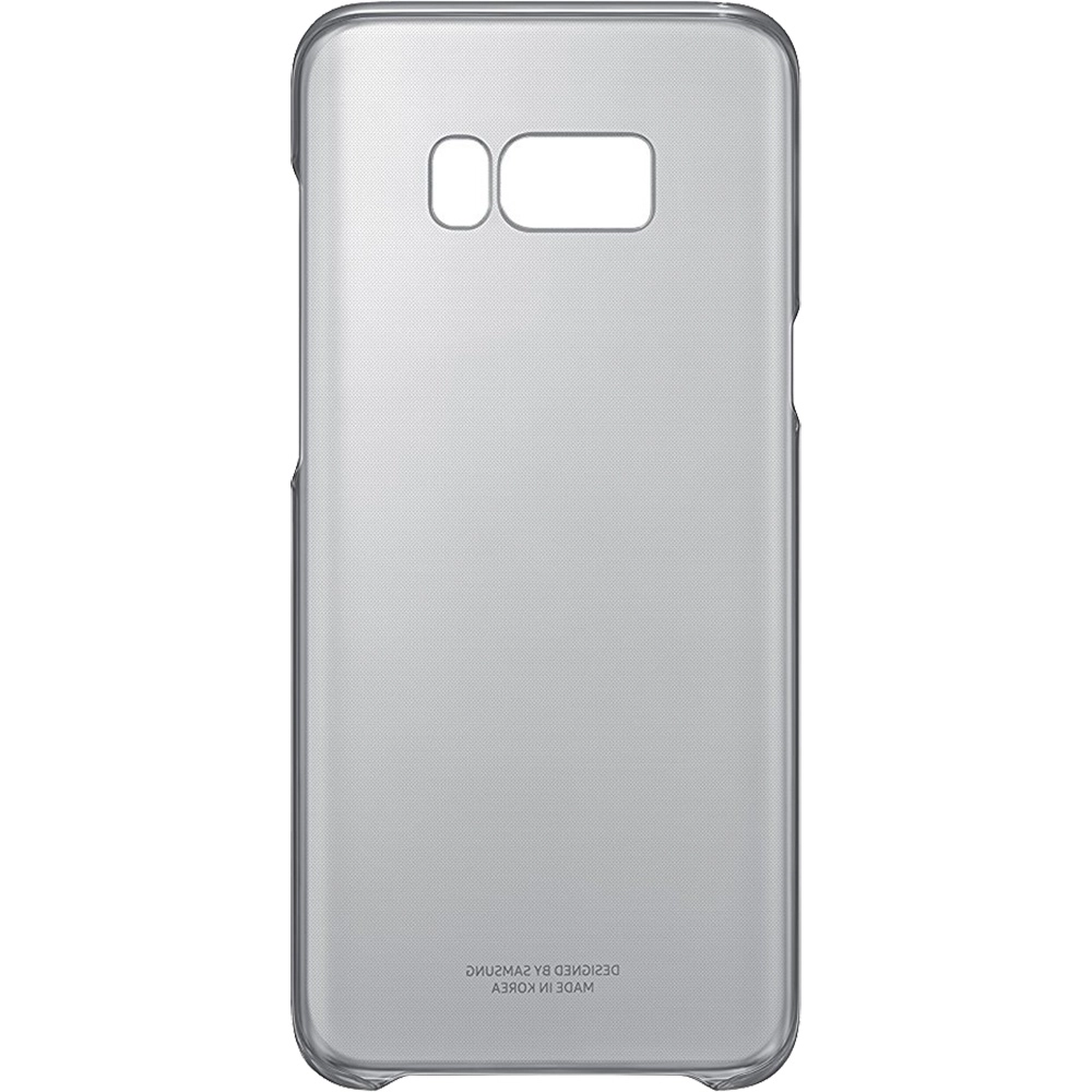 Husa Capac Spate Clear Cover Negru SAMSUNG Galaxy S8