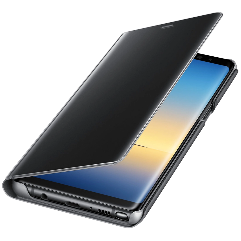 Husa Agenda Clear View Negru SAMSUNG Galaxy Note 8