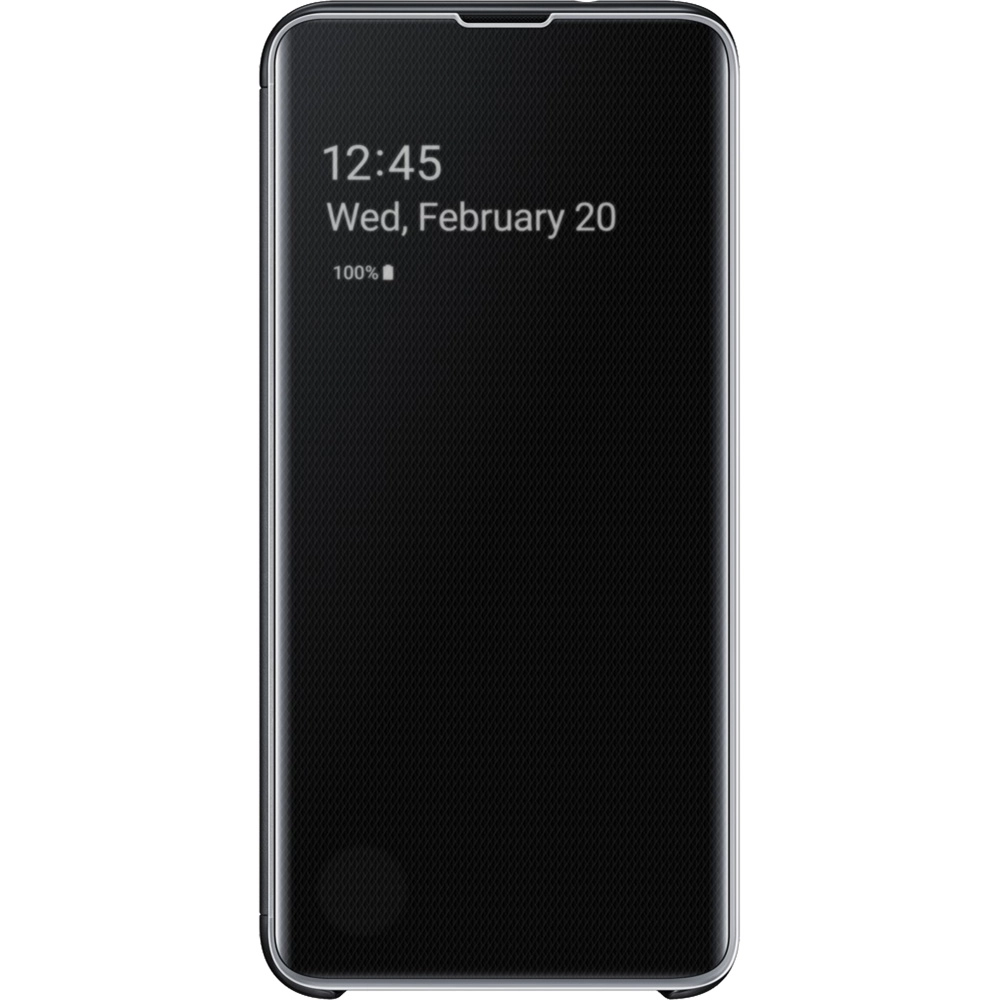 Husa Agenda Clear View Negru SAMSUNG Galaxy S10E