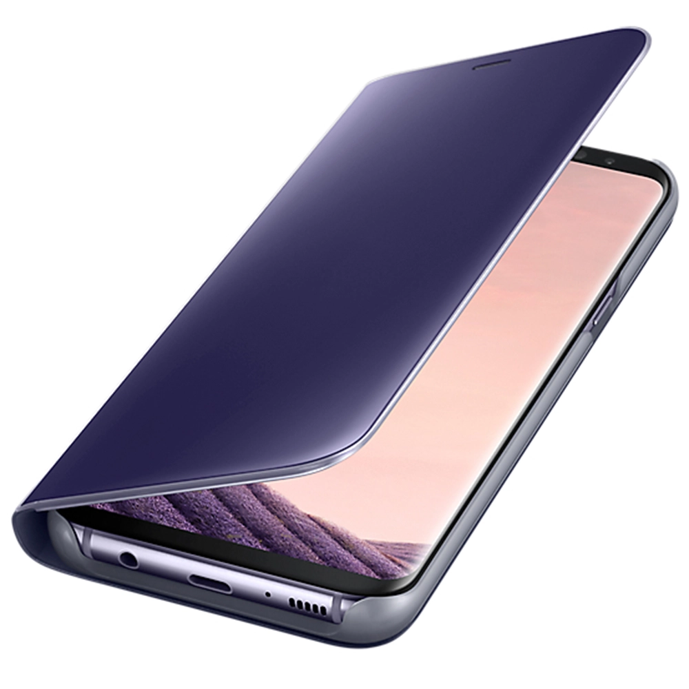 Husa Agenda Clear View Violet SAMSUNG Galaxy S8 Plus