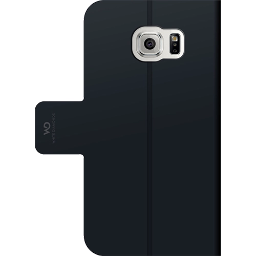 Husa Agenda Crystal Wallet Negru SAMSUNG Galaxy S6