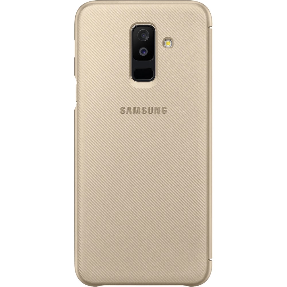 Husa Agenda Flip Wallet Auriu SAMSUNG Galaxy A6 Plus (2018)