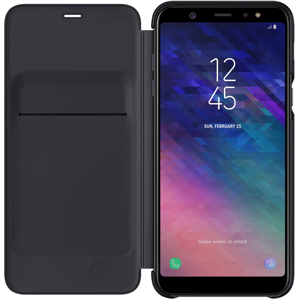 Husa Agenda Flip Wallet Negru SAMSUNG Galaxy A6 Plus (2018)