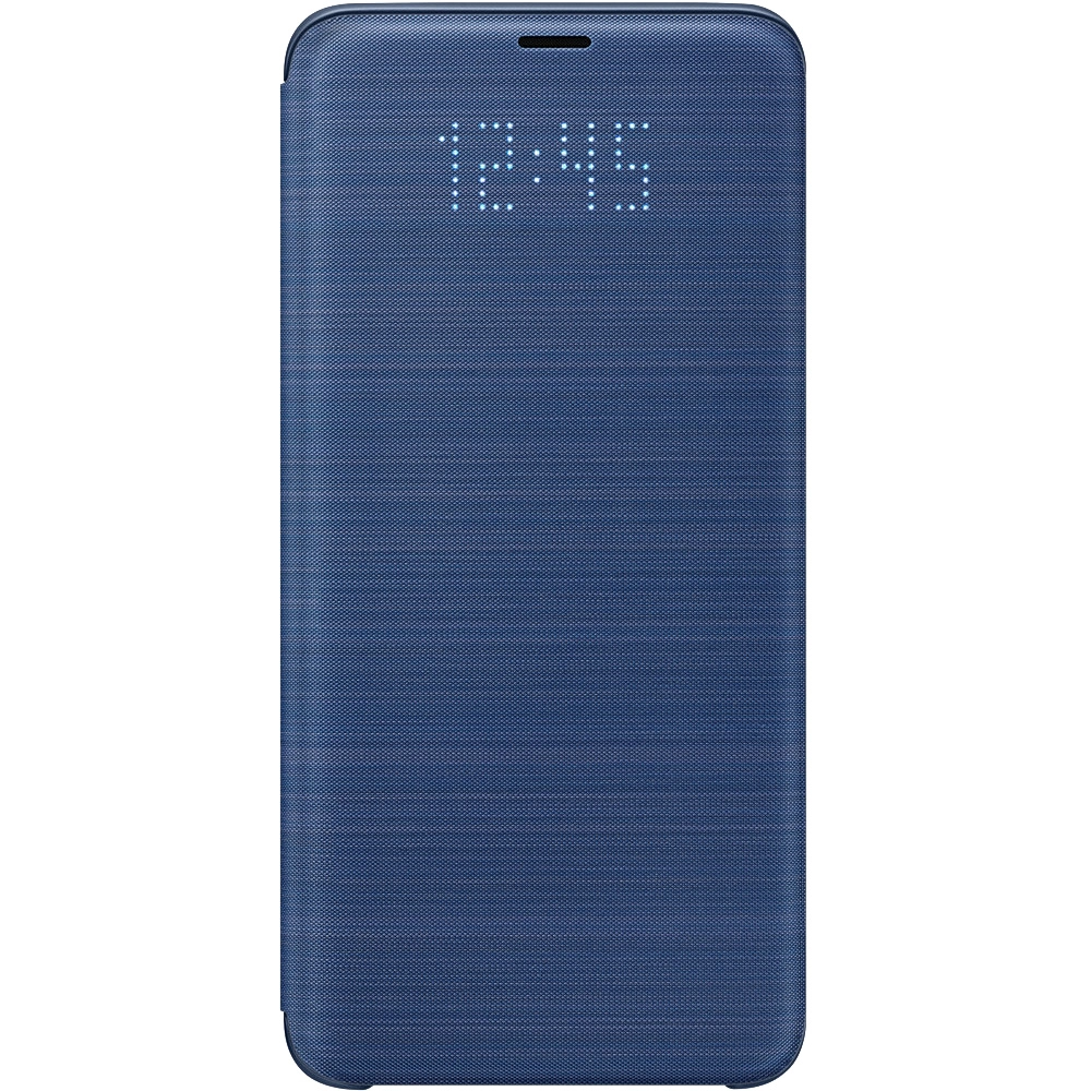 Husa Agenda Led View Albastru SAMSUNG Galaxy S9 Plus