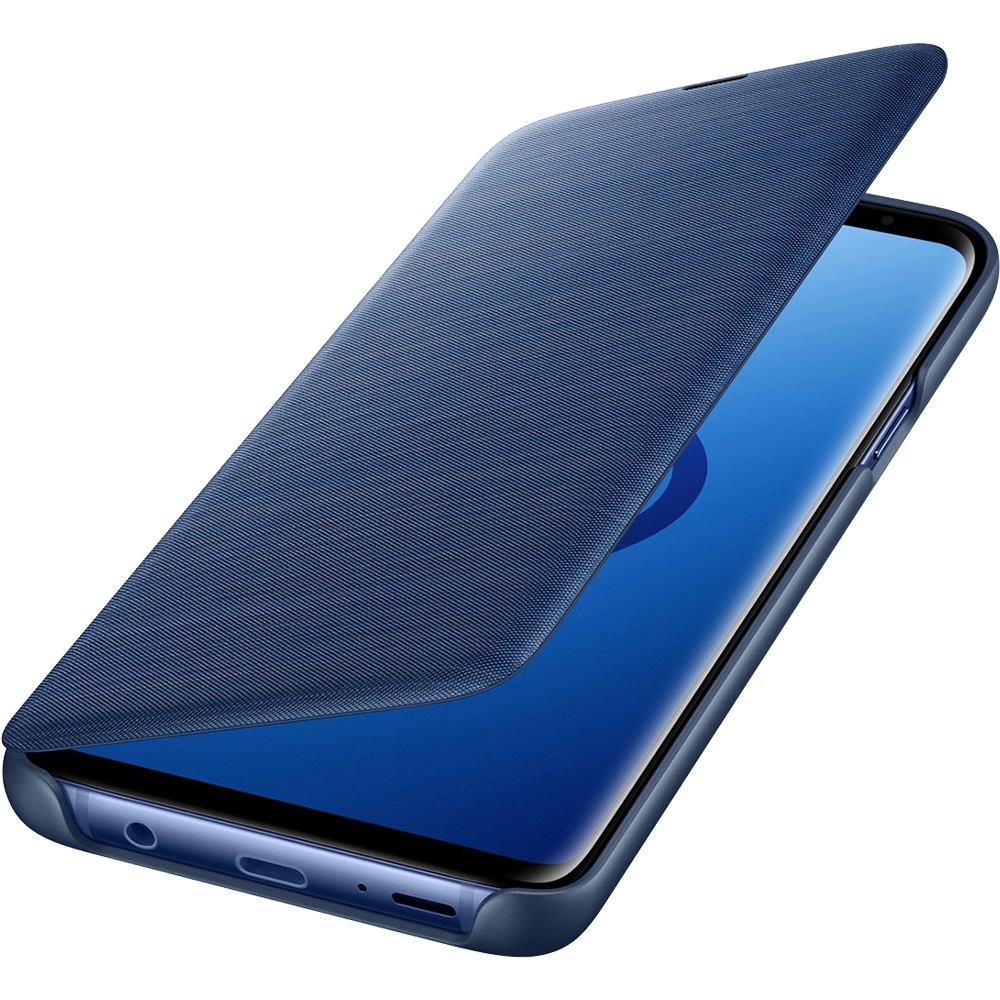 Husa Agenda Led View Albastru SAMSUNG Galaxy S9 Plus