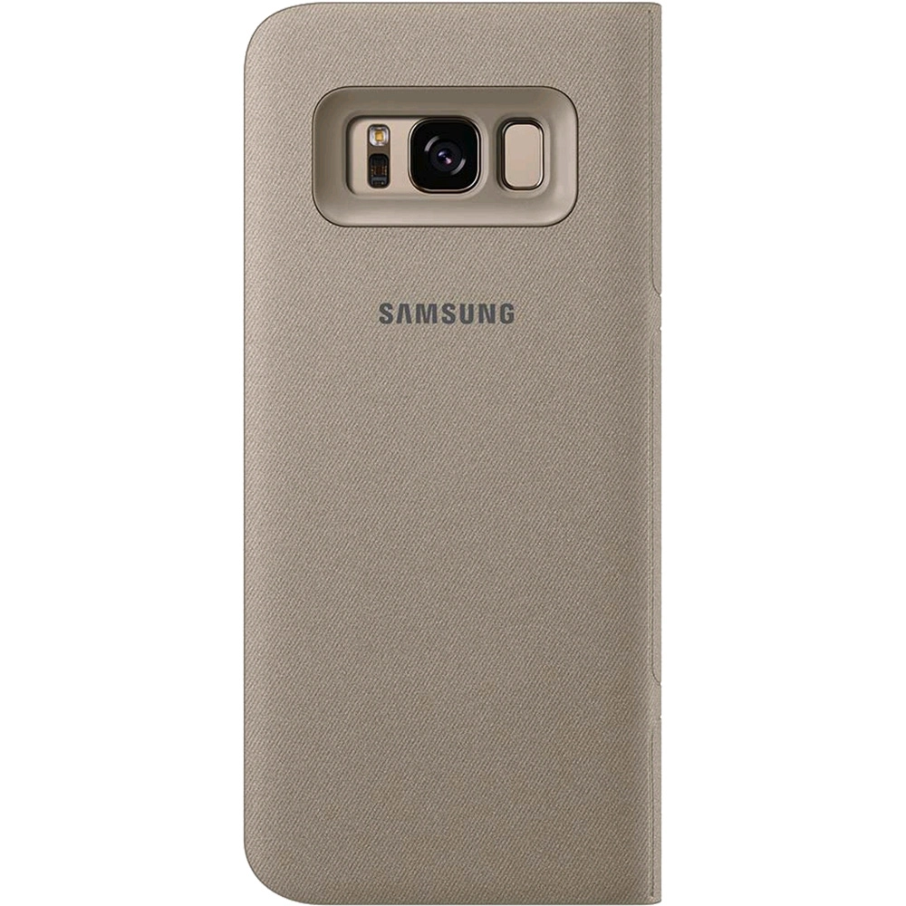 Husa Agenda Led View Auriu SAMSUNG Galaxy S8 Plus