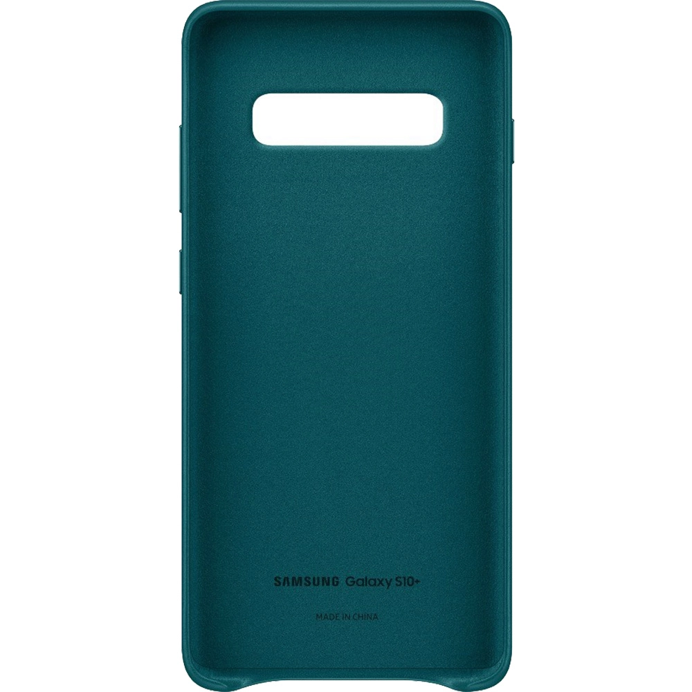 Husa Capac Spate Piele Verde SAMSUNG Galaxy S10 Plus