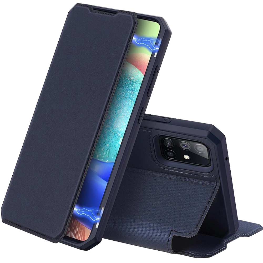 Husa Agenda Skin X Albastru SAMSUNG Galaxy A71