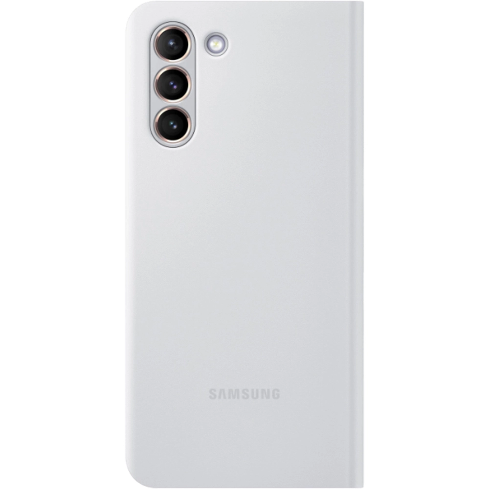 Husa Agenda Smart LED View Cover Light Grey Gri SAMSUNG Galaxy S21