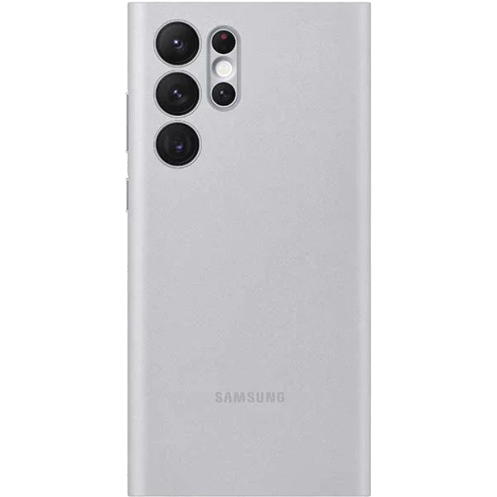 Husa Agenda Smart Led View Gri SAMSUNG Galaxy S22 Ultra