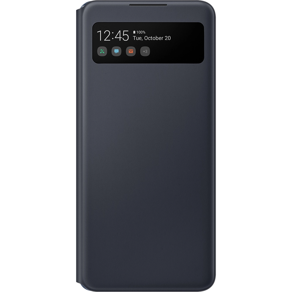 Husa Agenda Smart S View Cover Negru SAMSUNG Galaxy A42 5G