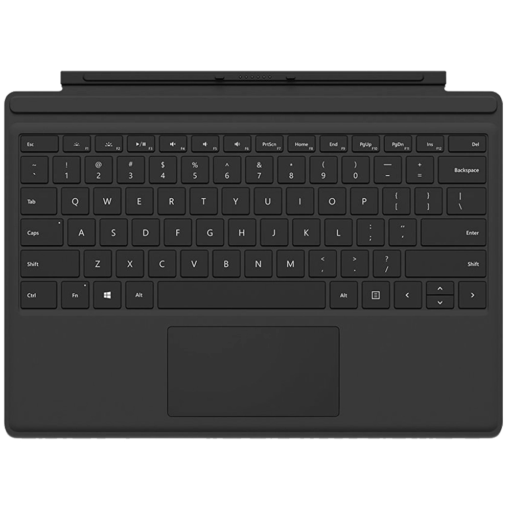 Husa Agenda Type Cover + Tastatura Pentru Surface Pro Negru