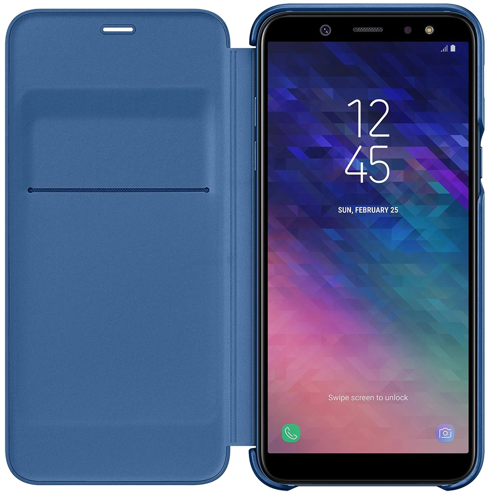 Husa Agenda Wallet Albastru SAMSUNG Galaxy A6 (2018)