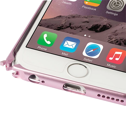 Husa Bumper Aluminium Roz APPLE iPhone 6 Plus