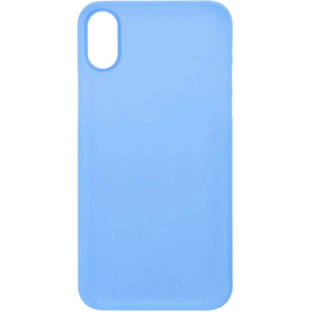 Husa Capac Spate 0.5 mm Ultra Slim Albastru APPLE iPhone X, iPhone Xs