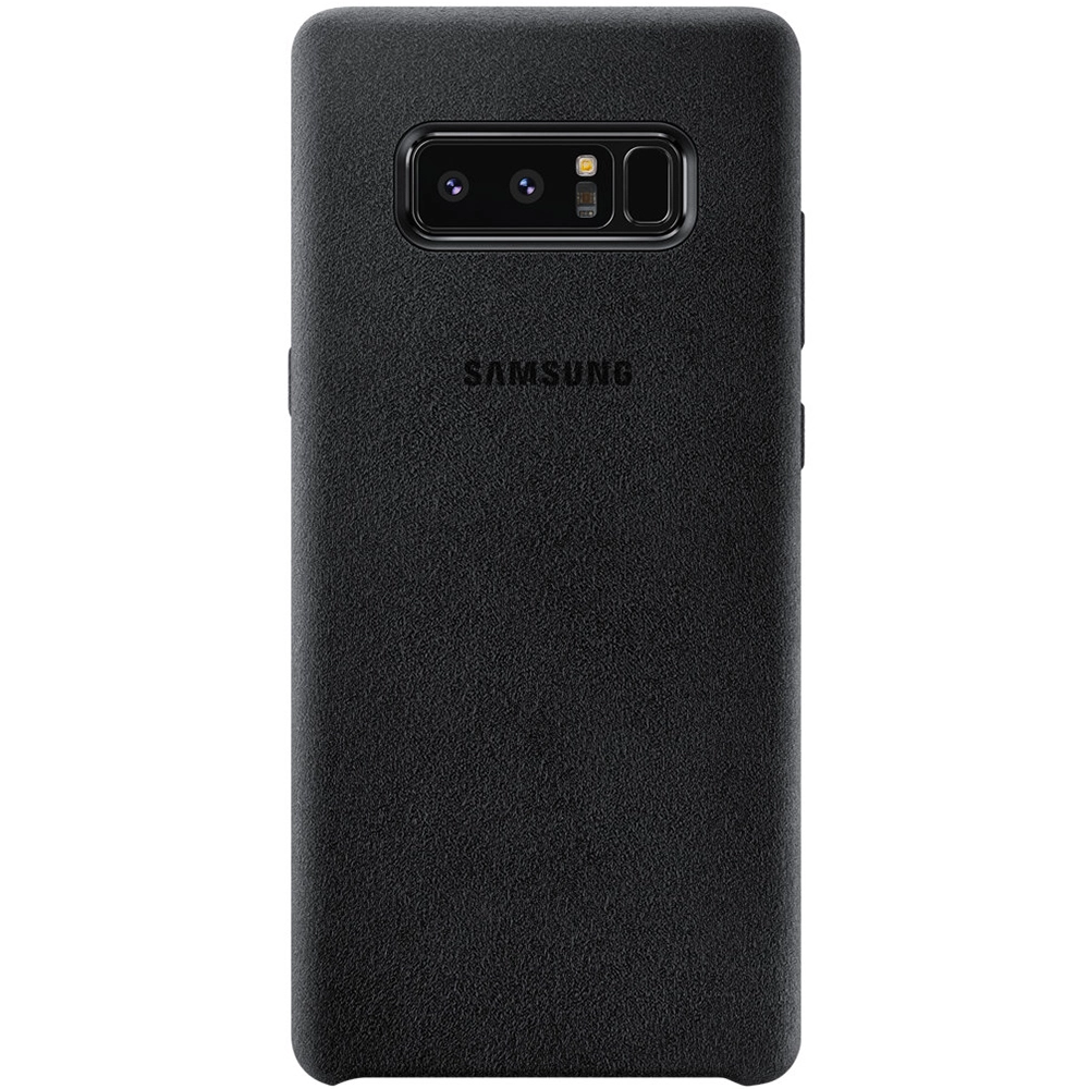 Husa Capac Spate Alcantara Negru SAMSUNG Galaxy Note 8