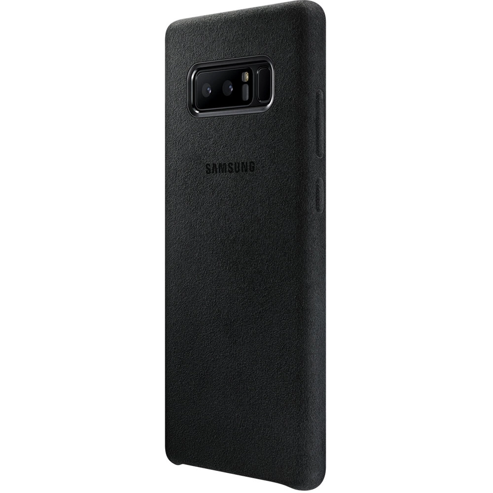 Husa Capac Spate Alcantara Negru SAMSUNG Galaxy Note 8