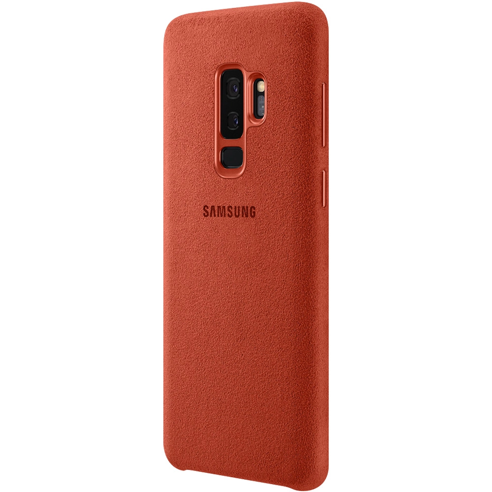 Husa Capac Spate Alcantara Rosu SAMSUNG Galaxy S9 Plus