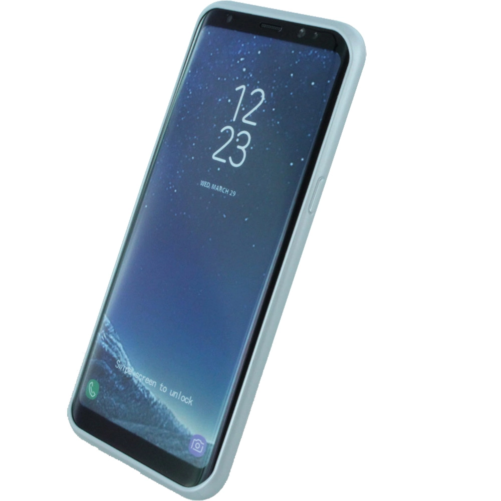 Husa Capac Spate Argintiu SAMSUNG Galaxy S8