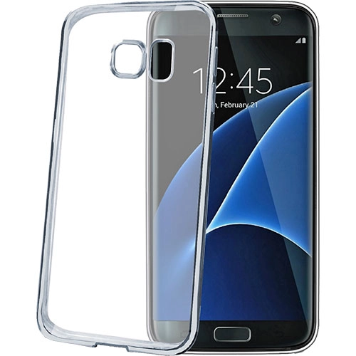 Husa Capac Spate Bumper Argintiu Samsung Galaxy S7 Edge