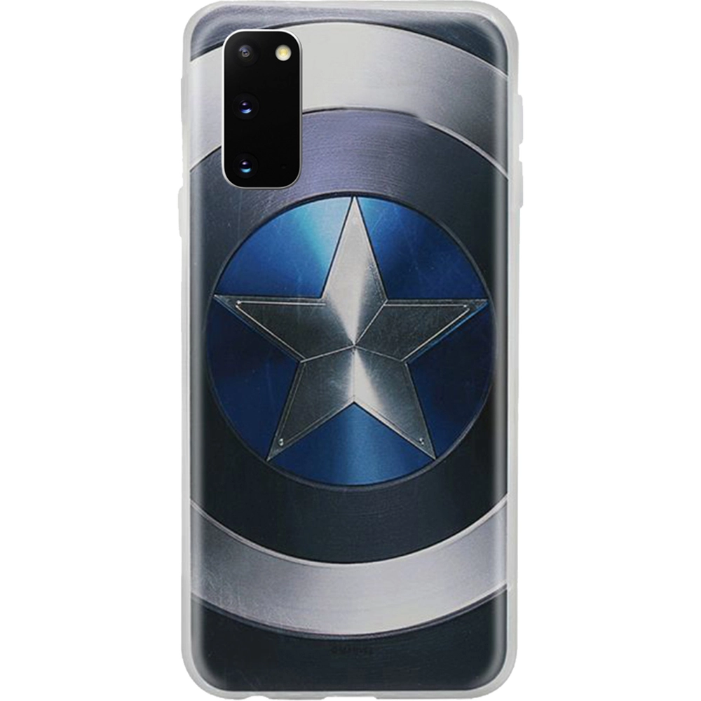 Husa Capac Spate Captain America 005 Albastru SAMSUNG Galaxy S20